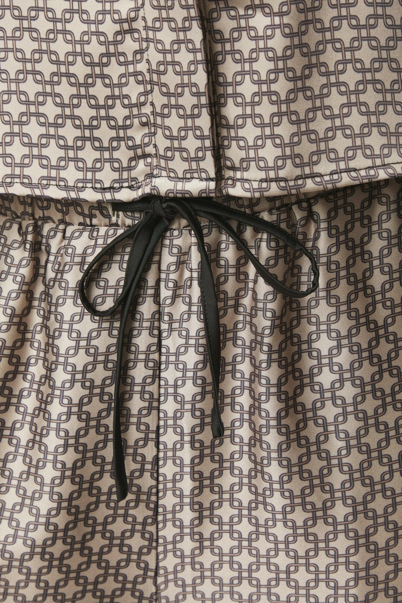 Sora Pattern bukser - beige